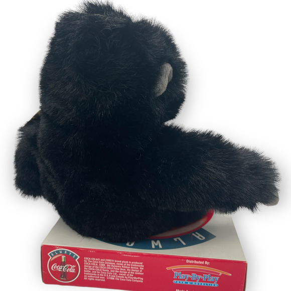 1996 Coca Cola 10-Inch Gorilla Plush New - Collectible Toy UPC 735306900548 - Picture 4 of 6